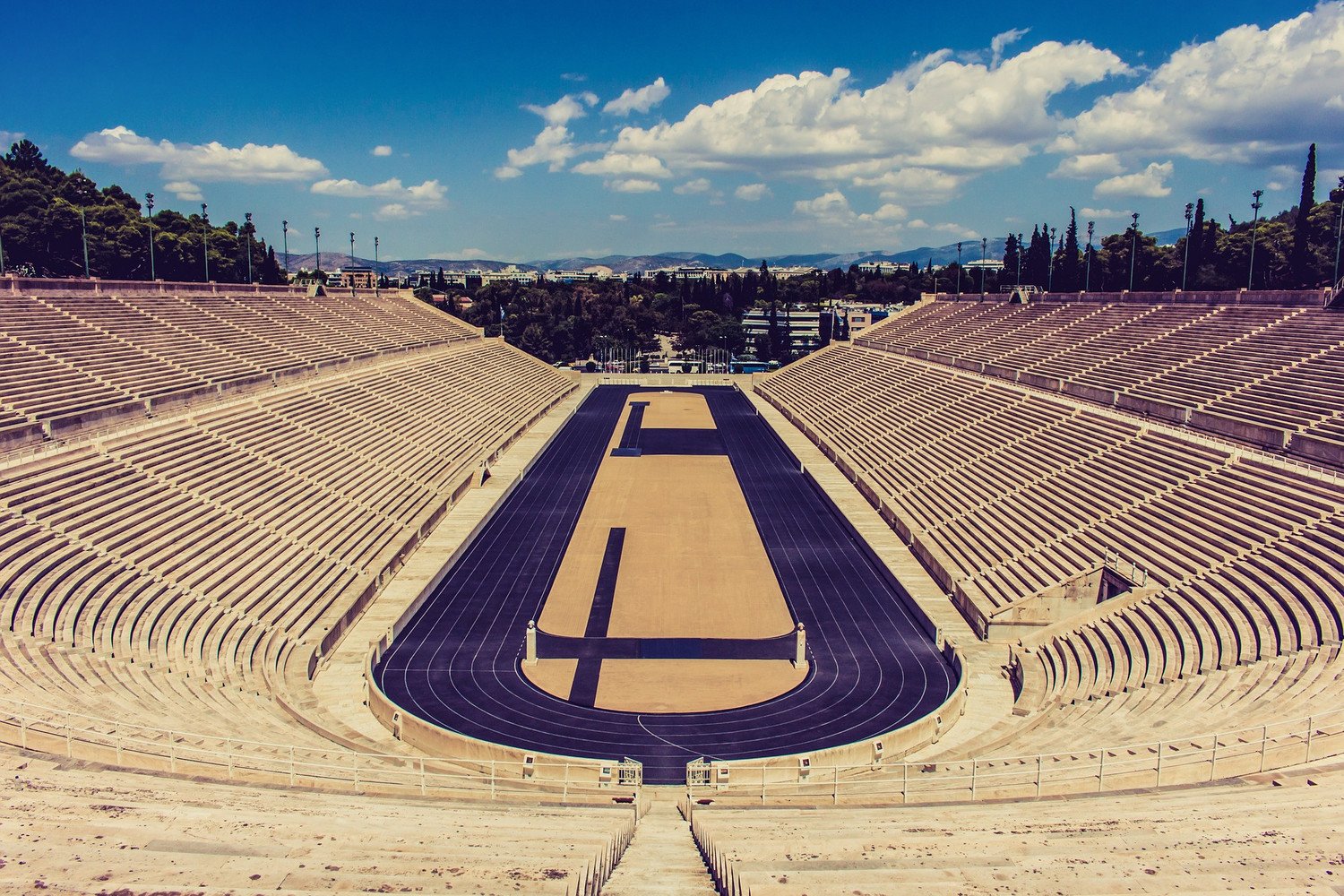 Panathenaic Stadium in Athens